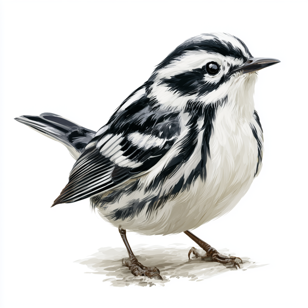 Black-and-white Warbler