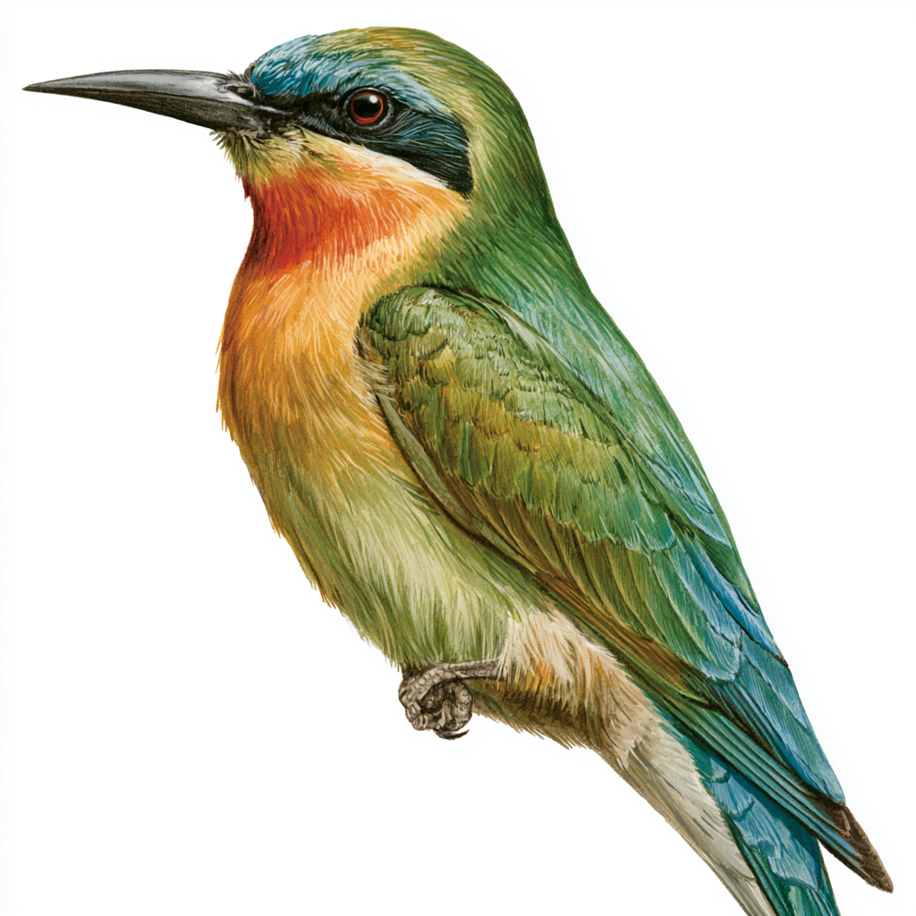 Blue-cheeked Bee-eater