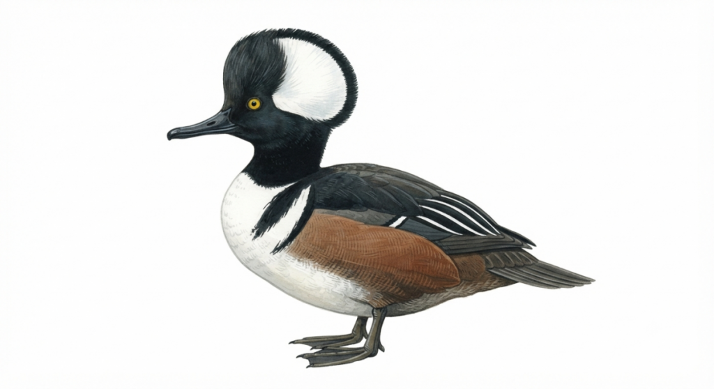 Hooded Merganser