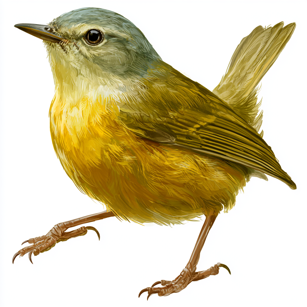 Sulphur-bellied Warbler